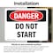 Signmission Safety Culture Sign, 5 in Width, Vinyl Decal, Rectangle OS-2PACK-DS-D-35-L-1169 - alternate 6